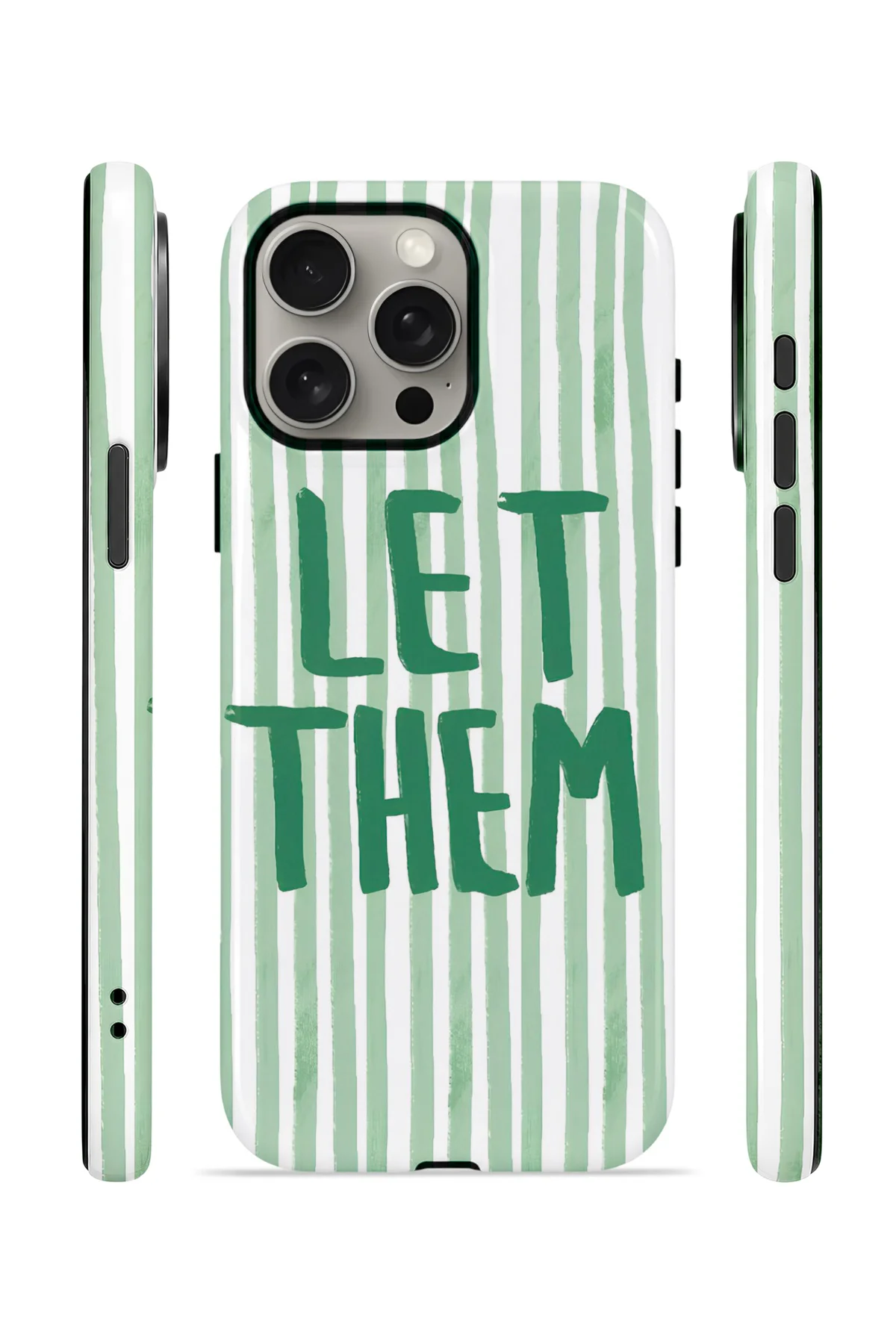 iPhone 15 Pro Vorian Çift Katmanlı Kılıf Let Them Green Fiyatı, Yorumları ve Özellikleri