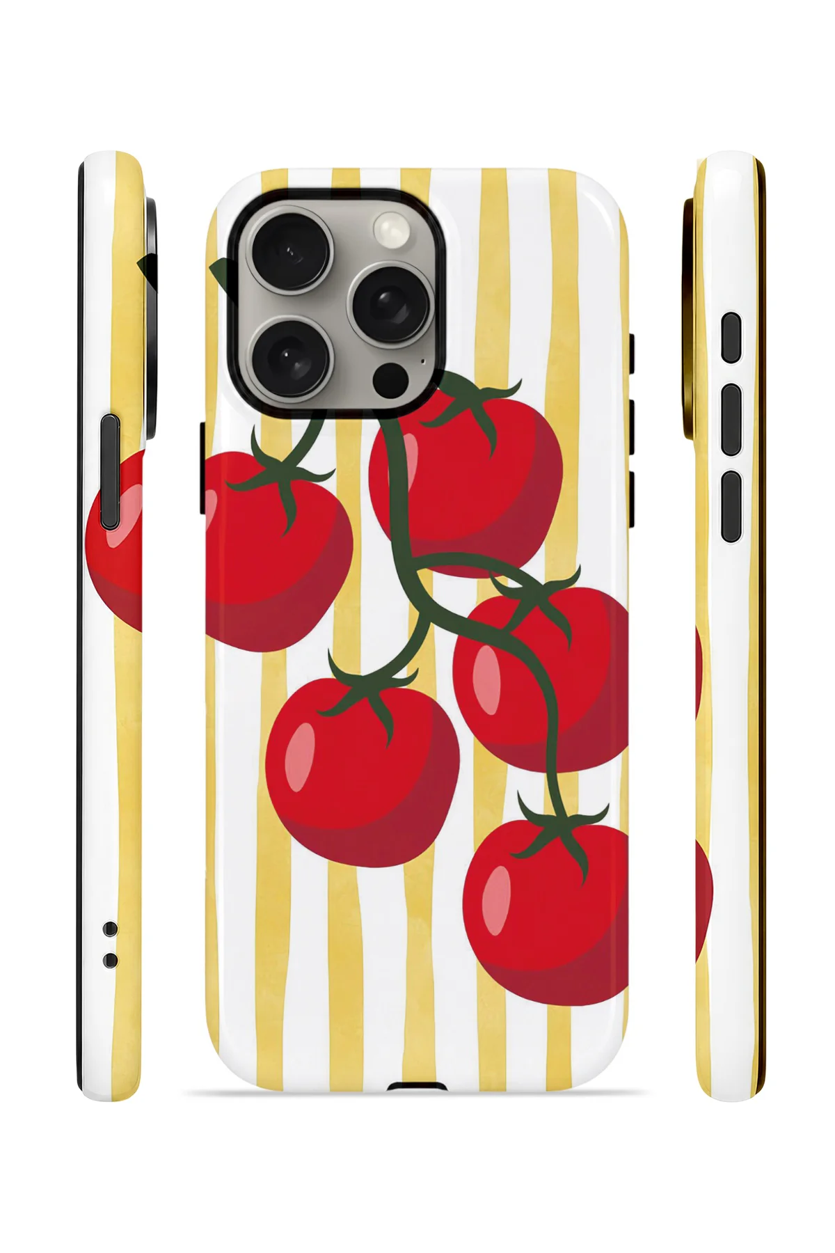 iPhone 15 Pro Vorian Çift Katmanlı Kılıf Tomato Market Stripe Fiyatı, Yorumları ve Özellikleri