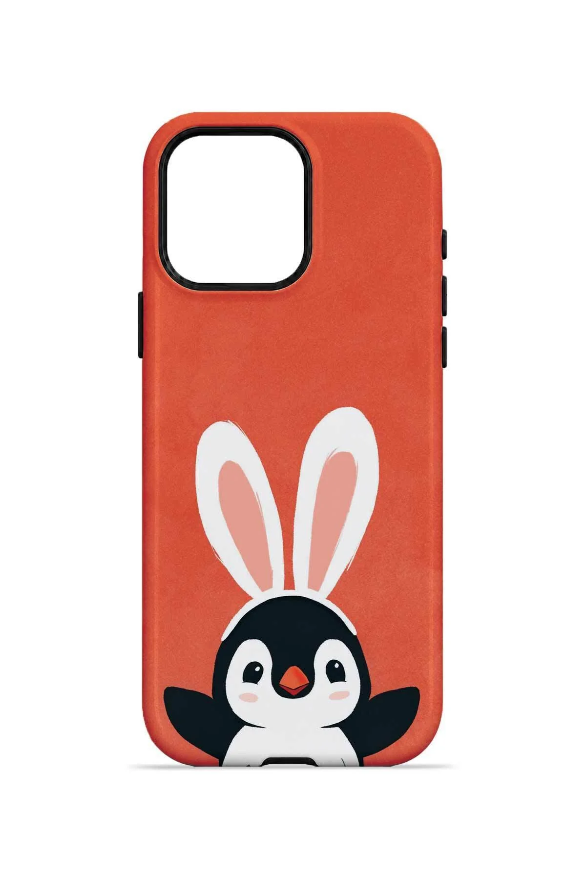 iPhone 15 Pro Vorian Çift Katmanlı Tavşan Penguenli Kılıf iPhone 15 Pro Vorian Çift Katmanlı Tavşan Penguenli Kılıf - Görsel 4