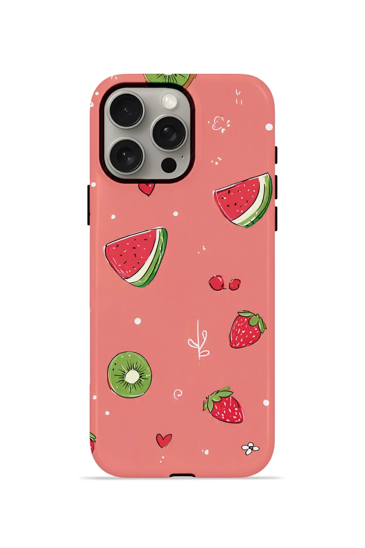 iPhone 15 Pro Vorian Çift Katmanlı MagSafe Kılıf Summer Fruit Crush iPhone 15 Pro Vorian Çift Katmanlı MagSafe Kılıf Summer Fruit Crush