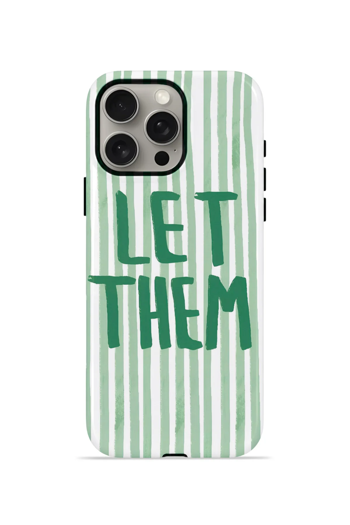 iPhone 15 Pro Vorian Çift Katmanlı Kılıf Let Them Green Fiyatı, Yorumları ve Özellikleri