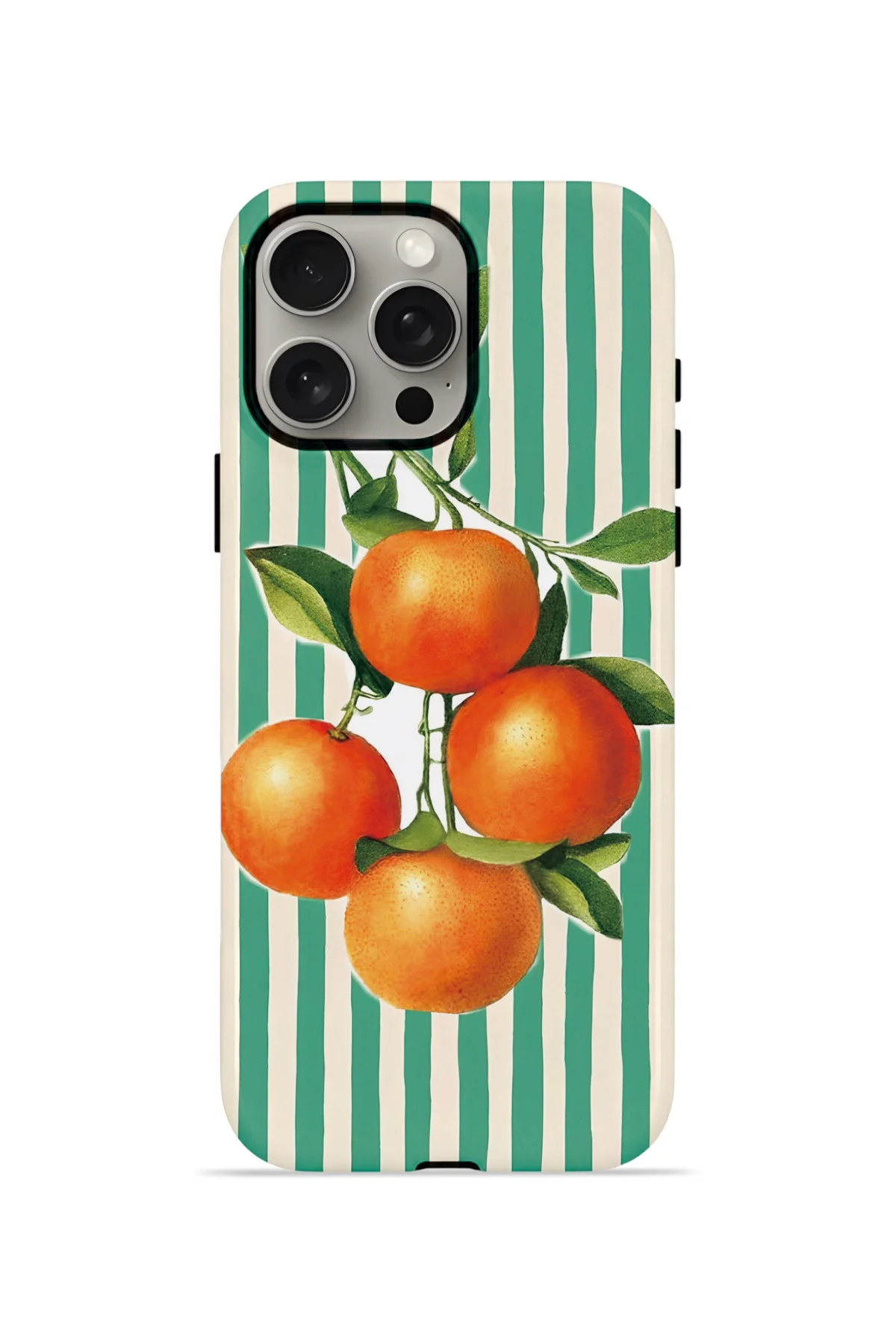 iPhone 15 Pro Vorian Çift Katmanlı MagSafe Kılıf Italian Orange Orchard