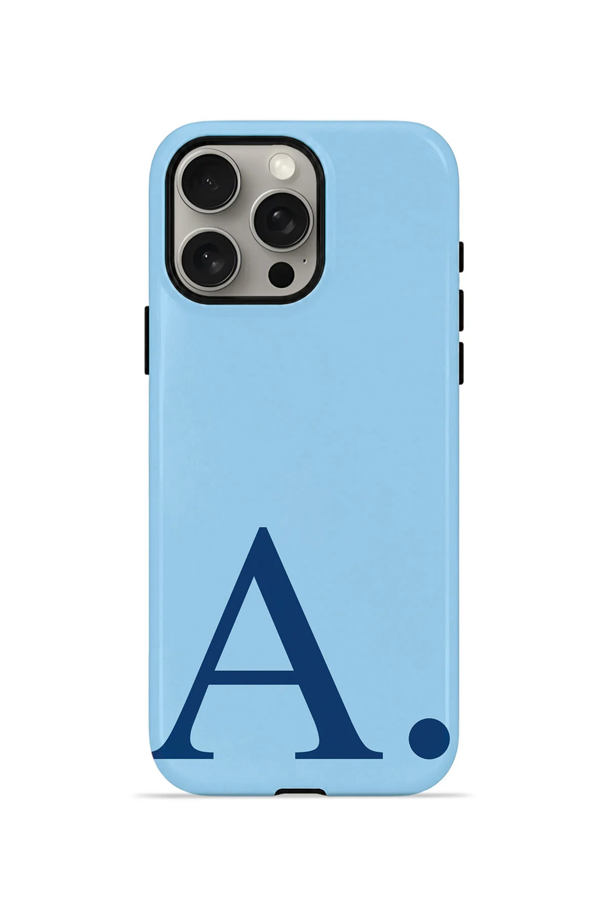 iPhone 15 Pro Vorian Çift Katmanlı Korumalı Kılıf Blue Hour A
