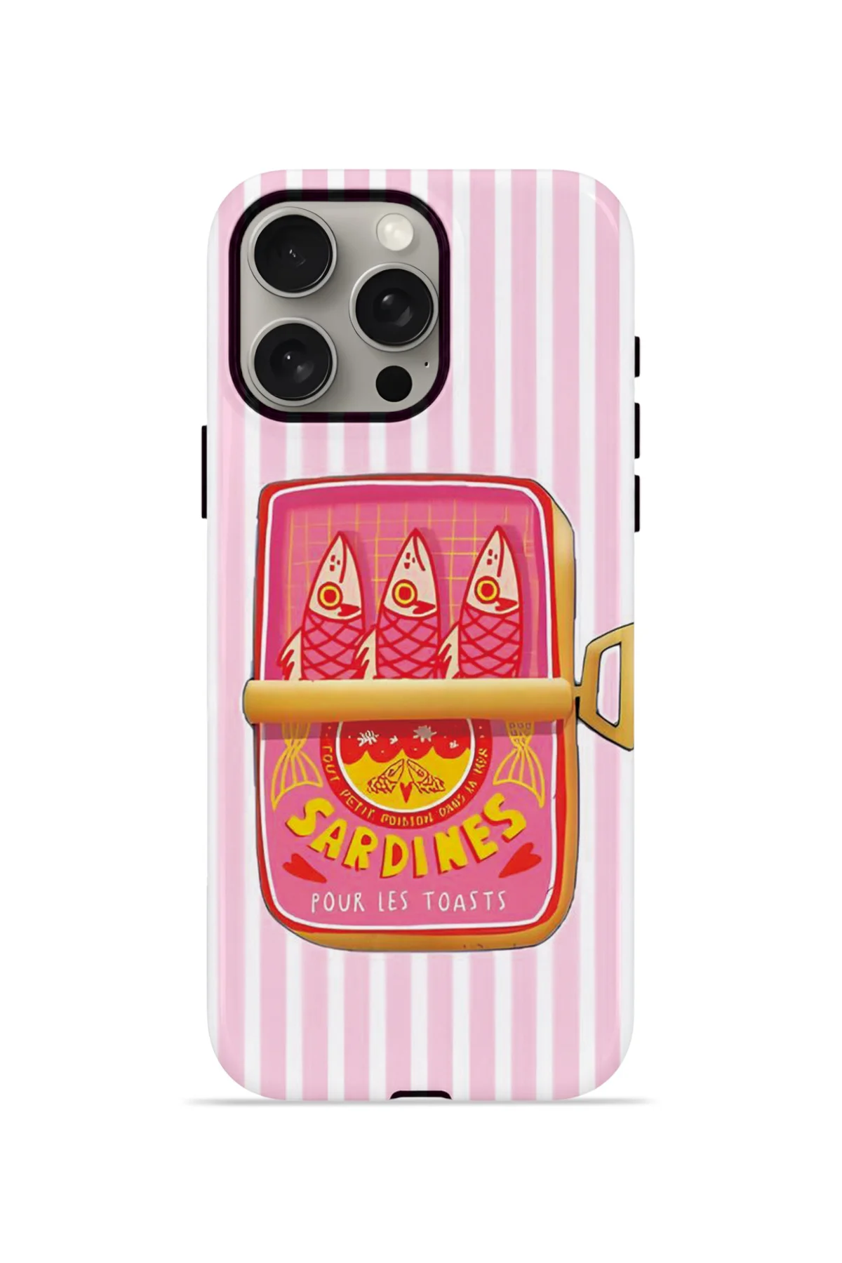 iPhone 15 Pro Vorian Çift Katmanlı Kılıf Sardine Club Pink Fiyatı, Yorumları ve Özellikleri
