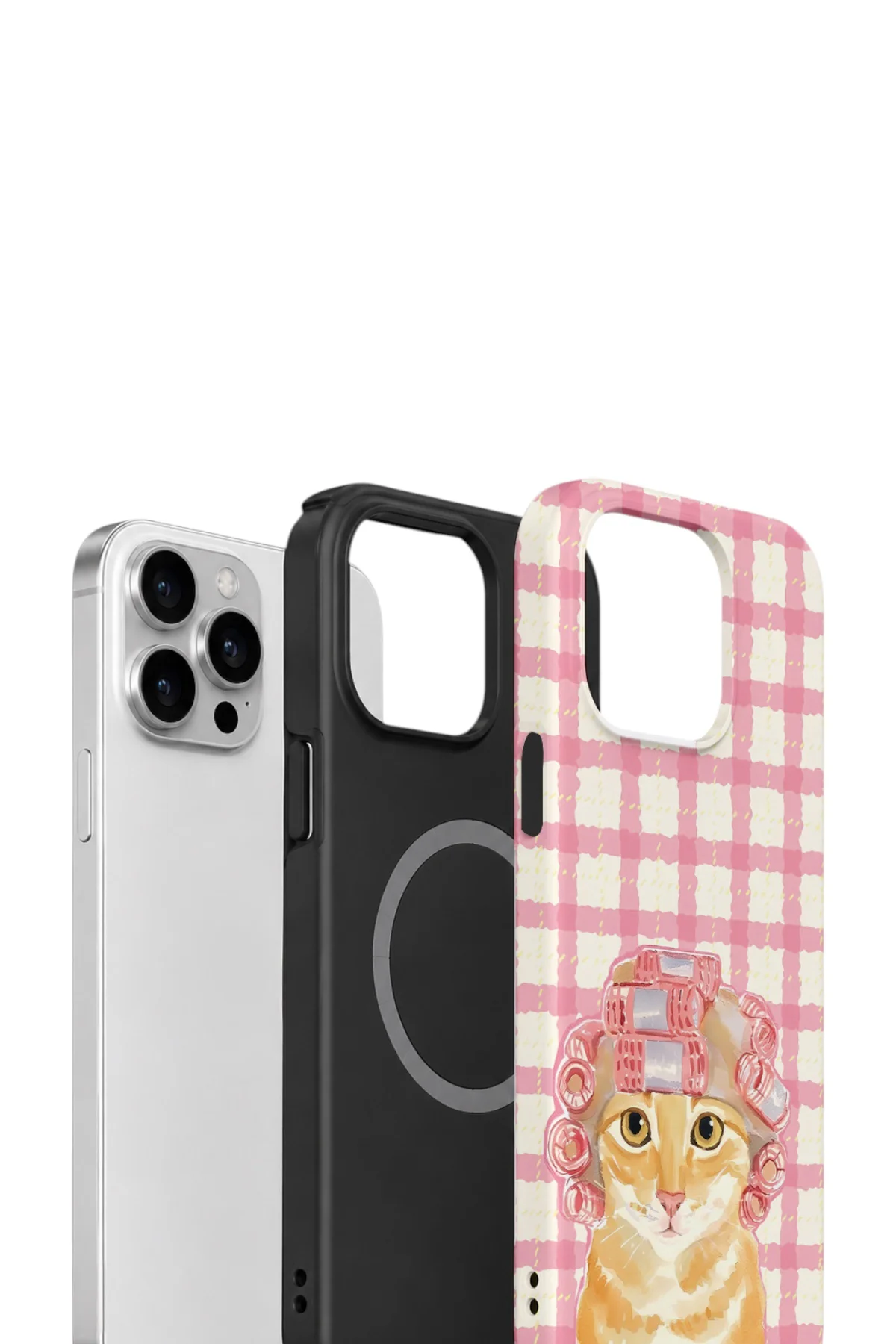 iPhone 15 Pro Vorian Çift Katmanlı MagSafe Kılıf Pink Picnic Cat Fiyatı, Yorumları ve Özellikleri