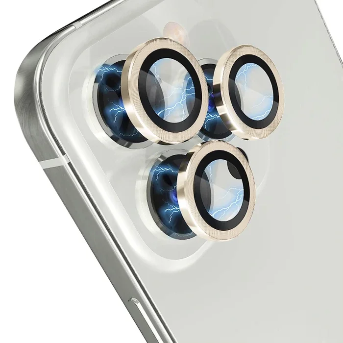 iPhone 15 Pro/Pro Max Kamera Lens Koruyucu Cam - Çizilmeye Dayanıklı Metal Çerçeveli HD Temperli Cam iPhone 15 Pro/Pro Max Kamera Lens Koruyucu Cam - Çizilmeye Dayanıklı Metal Çerçeveli HD Temperli Cam