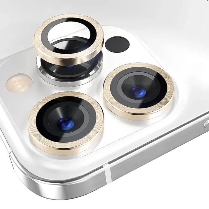 iPhone 15 Pro/Pro Max Kamera Lens Koruyucu Cam - Çizilmeye Dayanıklı Metal Çerçeveli HD Temperli Cam iPhone 15 Pro/Pro Max Kamera Lens Koruyucu Cam - Çizilmeye Dayanıklı Metal Çerçeveli HD Temperli Cam