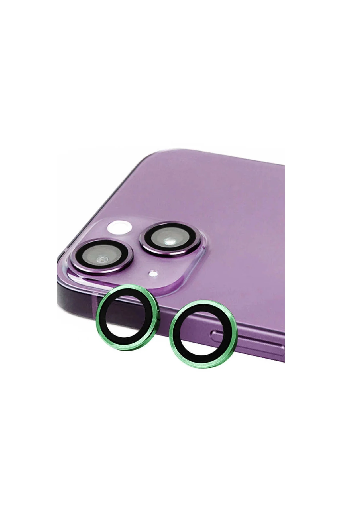İphone 15 Raze Metal Kamera Lens - Yeşil İphone 15 Raze Metal Kamera Lens - Yeşil