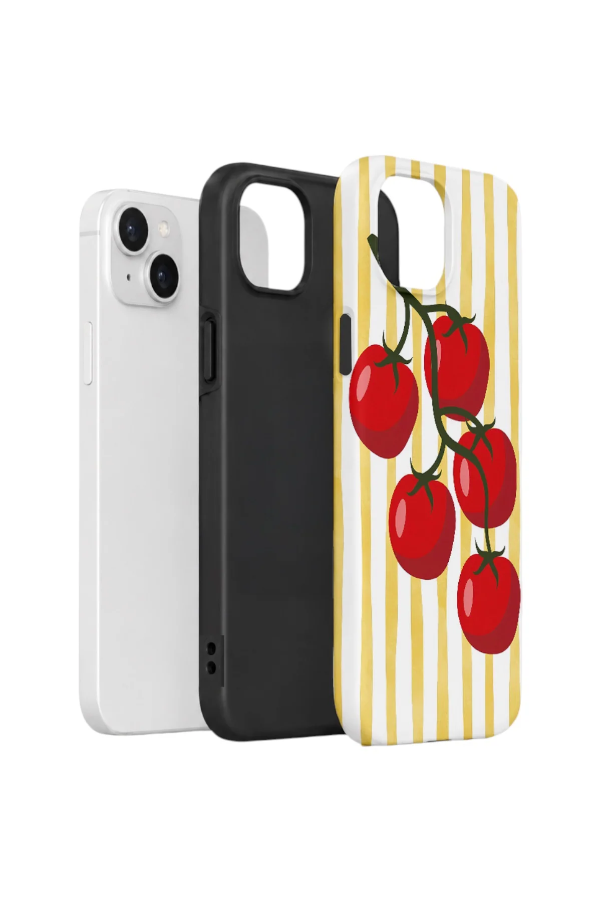 iPhone 15 Vorian Çift Katmanlı Kılıf Tomato Market Stripe Fiyatı, Yorumları ve Özellikleri