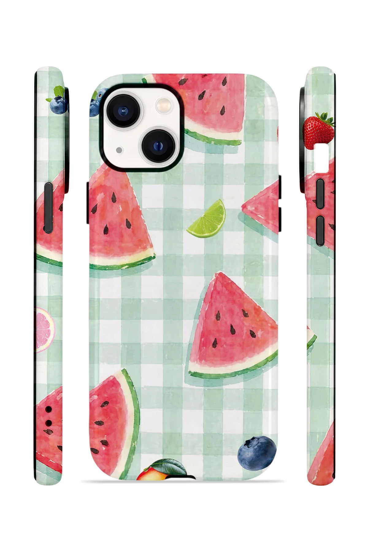 iPhone 15 Vorian Çift Katmanlı Kılıf Watermelon Picnic Gingham Fiyatı, Yorumları ve Özellikleri