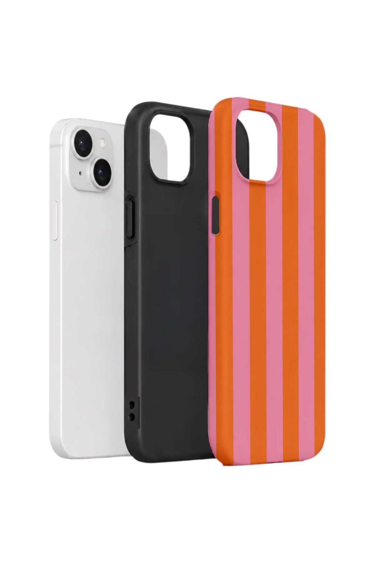 iPhone 15 Vorian Çift Katmanlı Kılıf Tangerine Rose Stripe Fiyatı, Yorumları ve Özellikleri
