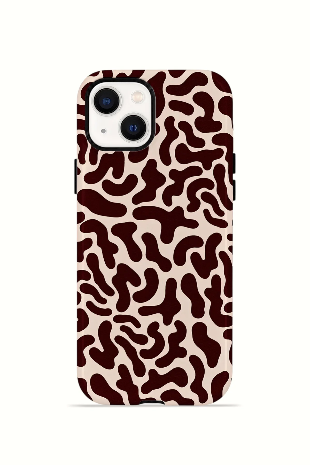 iPhone 15 Vorian Çift Katmanlı Kılıf Cocoa Scribble iPhone 15 Vorian Çift Katmanlı Kılıf Cocoa Scribble
