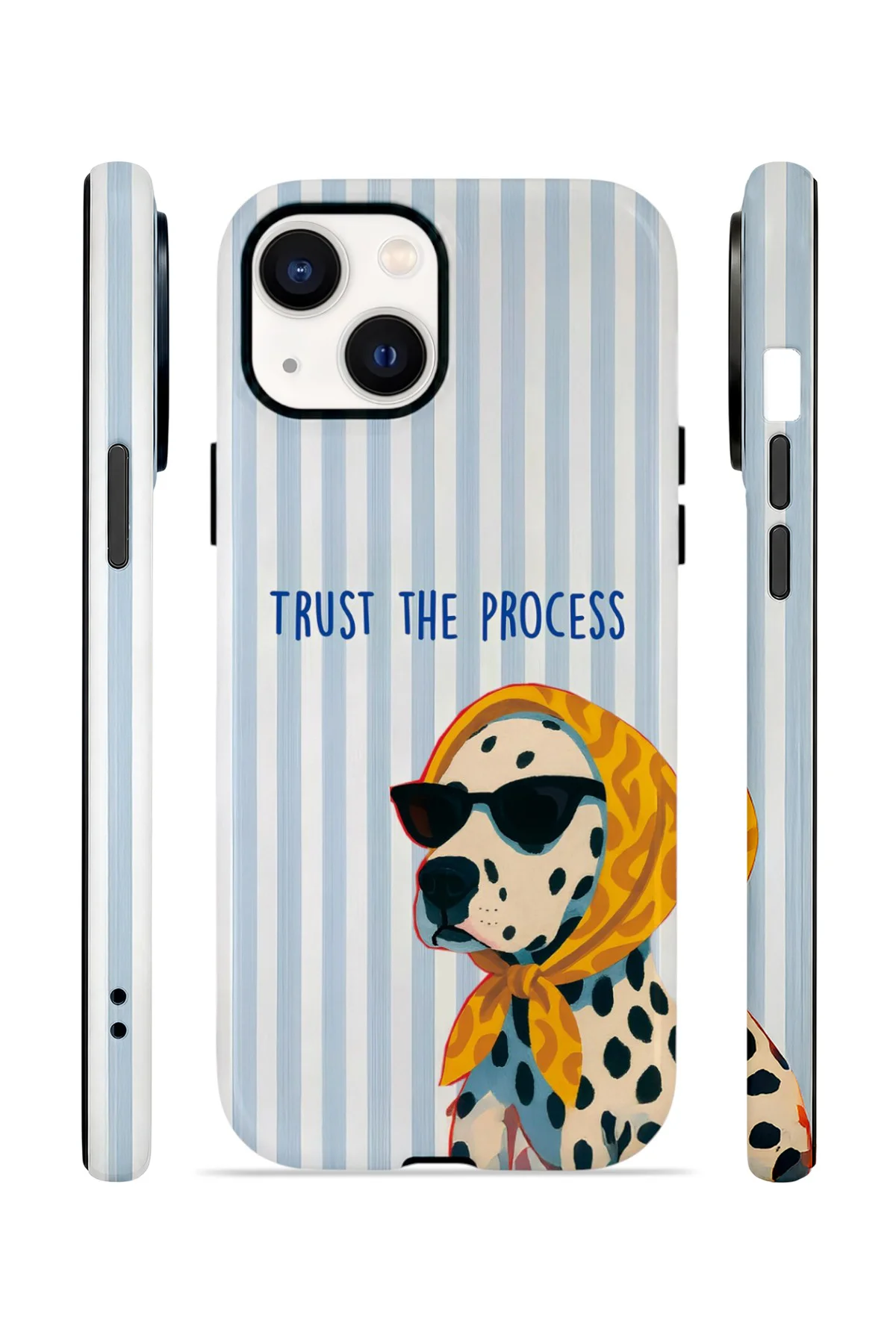 iPhone 15 Vorian Çift Katmanlı Kılıf Trust The Process Dalmatian