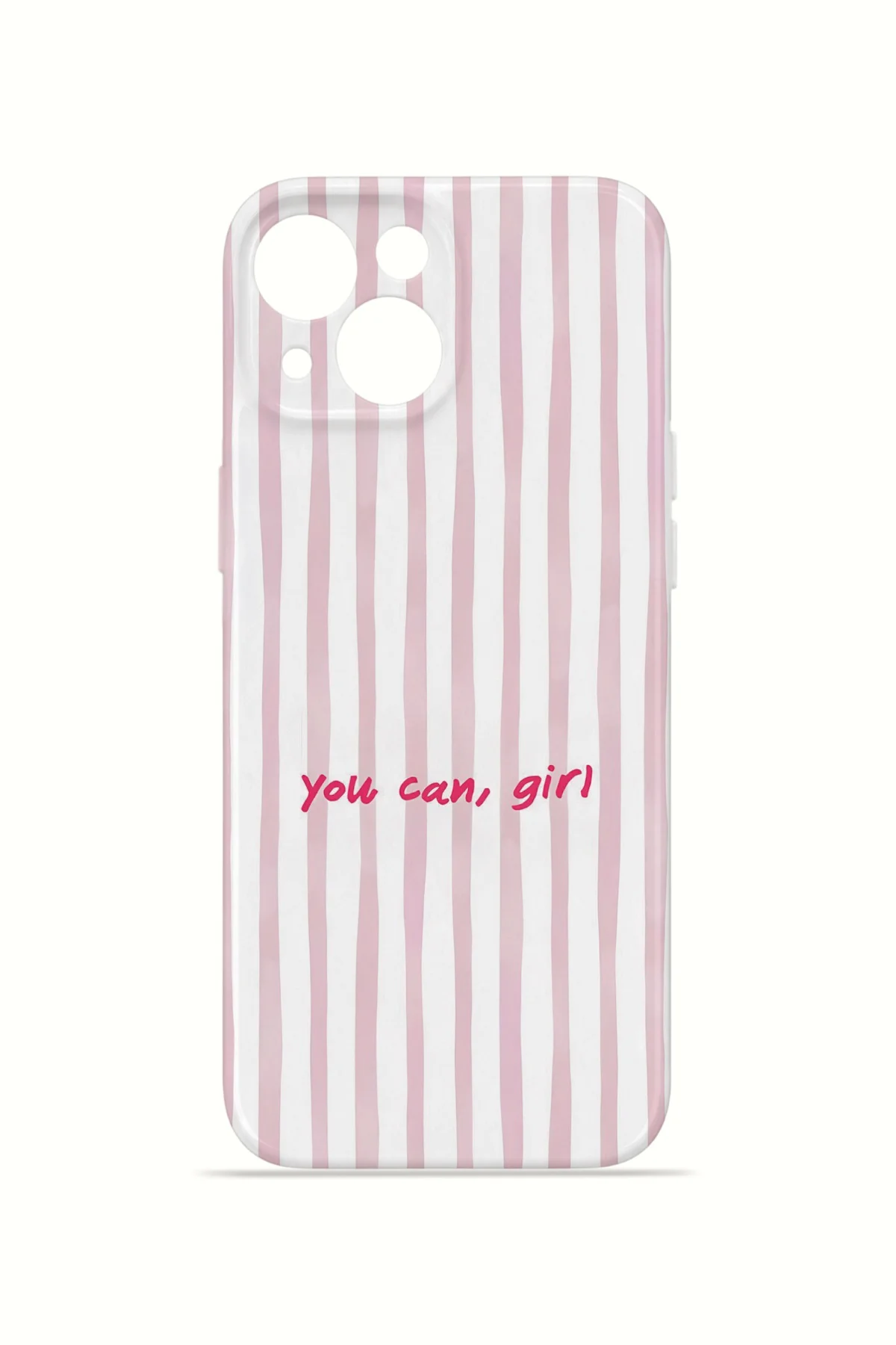 iPhone 15 Vorian İnce Kamera Korumalı Mika Kılıf You Can Girl