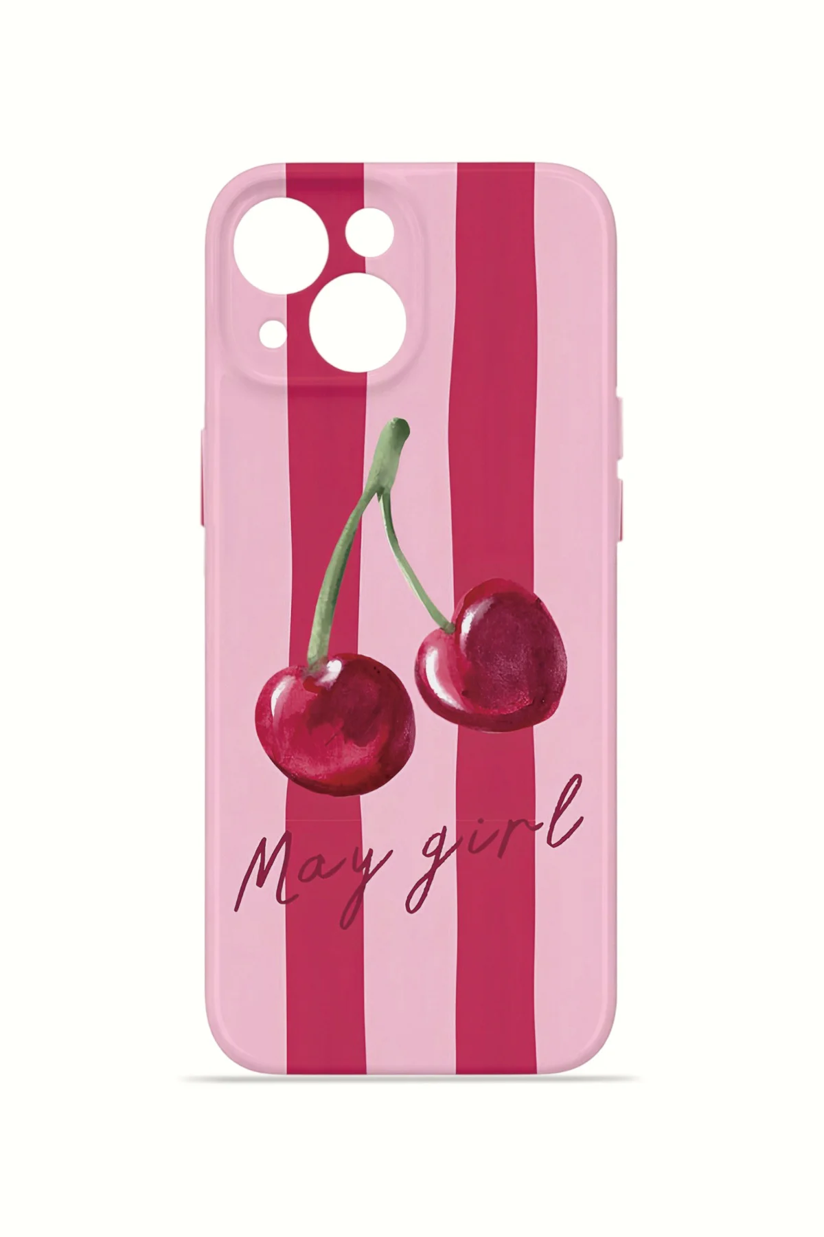 iPhone 15 Vorian İnce Kamera Korumalı Mika Kılıf Cherry Girl iPhone 15 Vorian İnce Kamera Korumalı Mika Kılıf Cherry Girl