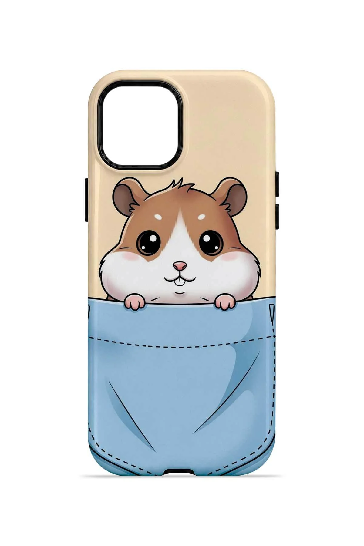 iPhone 15 Vorian MagSafe Çift Katmanlı Cepli Hamsterli Kılıf iPhone 15 Vorian MagSafe Çift Katmanlı Cepli Hamsterli Kılıf - Görsel 4