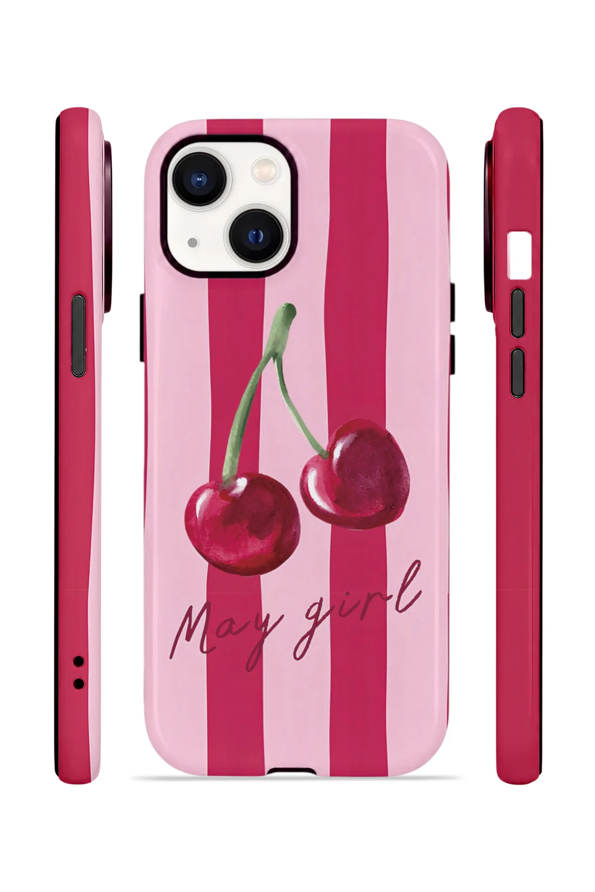 iPhone 15 Vorian Yough Kılıf Cherry Girl
