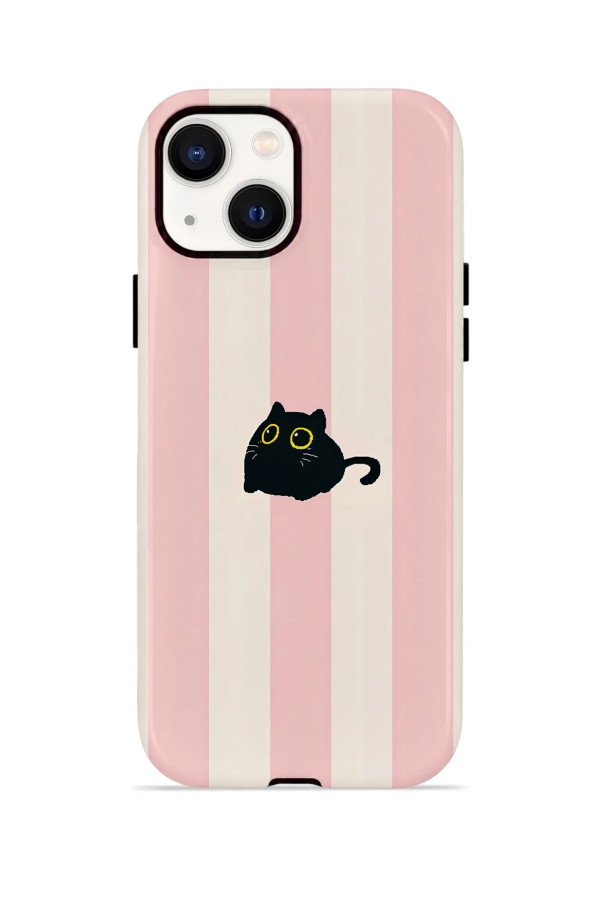 iPhone 15 Vorian Yough Magsafe Kılıf Midnight Cat Stripe