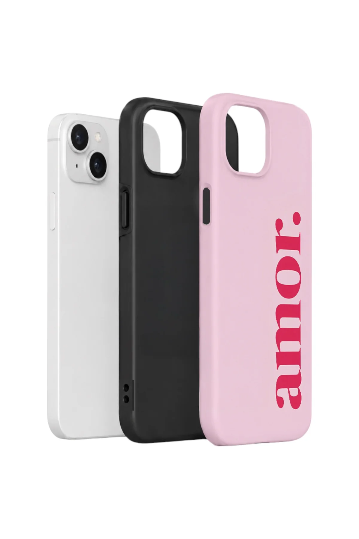 iPhone 15 Vorian Yough Kılıf Amour Pink