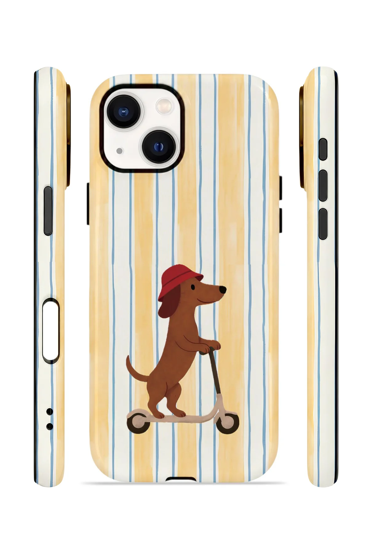iPhone 15 Vorian Yough Kılıf Dachshund Riviera