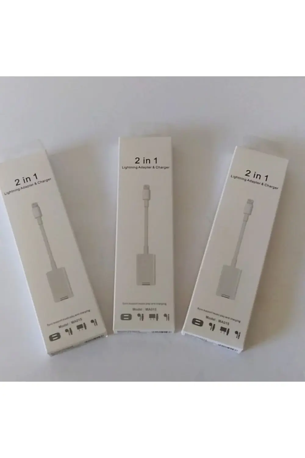 iPhone 15/15 Pro/15 Plus/15 Pro Max Macbook iPad Uyumlu 2 çıkışlı