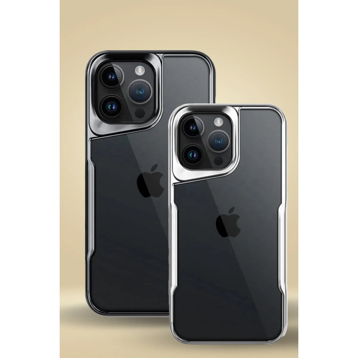 iPhone 16 Boyi Serisi Silikon Kılıf - Lacivert, Minimalist ve Kaymaz Korumalı