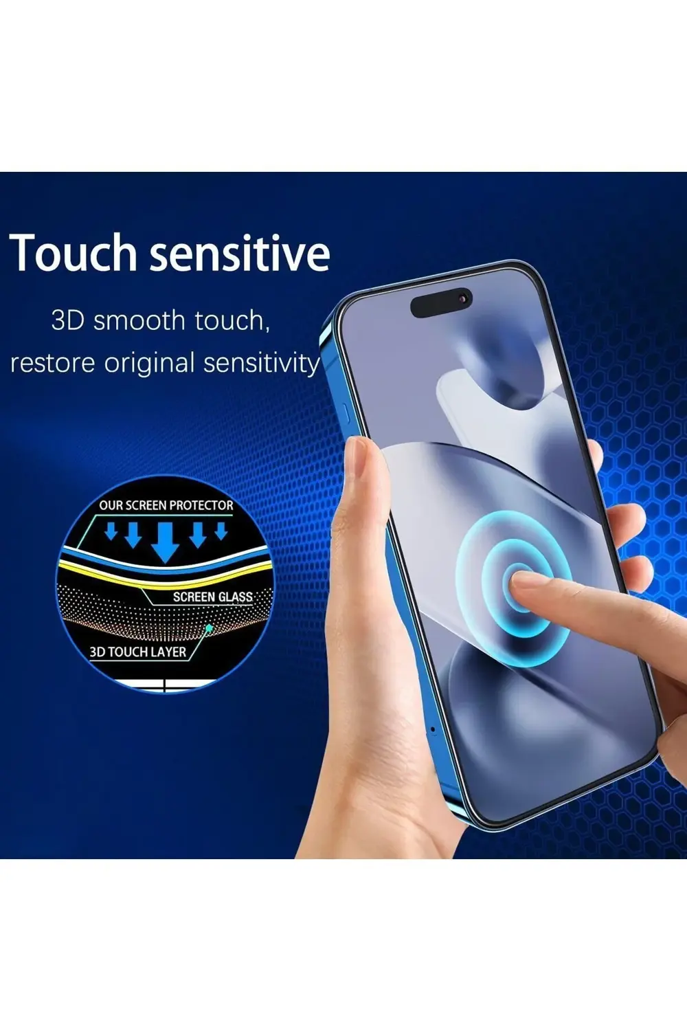 iPhone 16 İçin Ultra Dayanıklı Nano Cam Ekran Koruyucu %100 Hass iPhone 16 İçin Ultra Dayanıklı Nano Cam Ekran Koruyucu %100 Hass