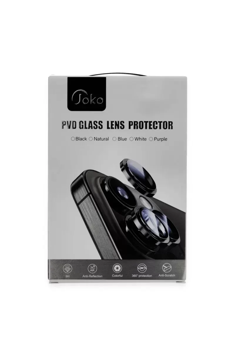 iPhone 16 ile Uyumlu PVD Metal Kamera Lensi - Pembe | 9H Sertlik Anti-Reflaksiyon