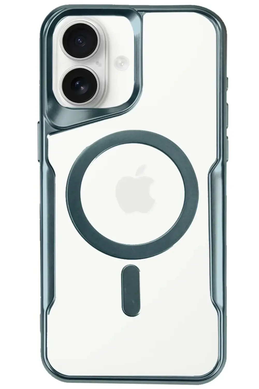 iPhone 16 Kılıf Boyi Magsafe Silikon Kapak uaz-(5796)