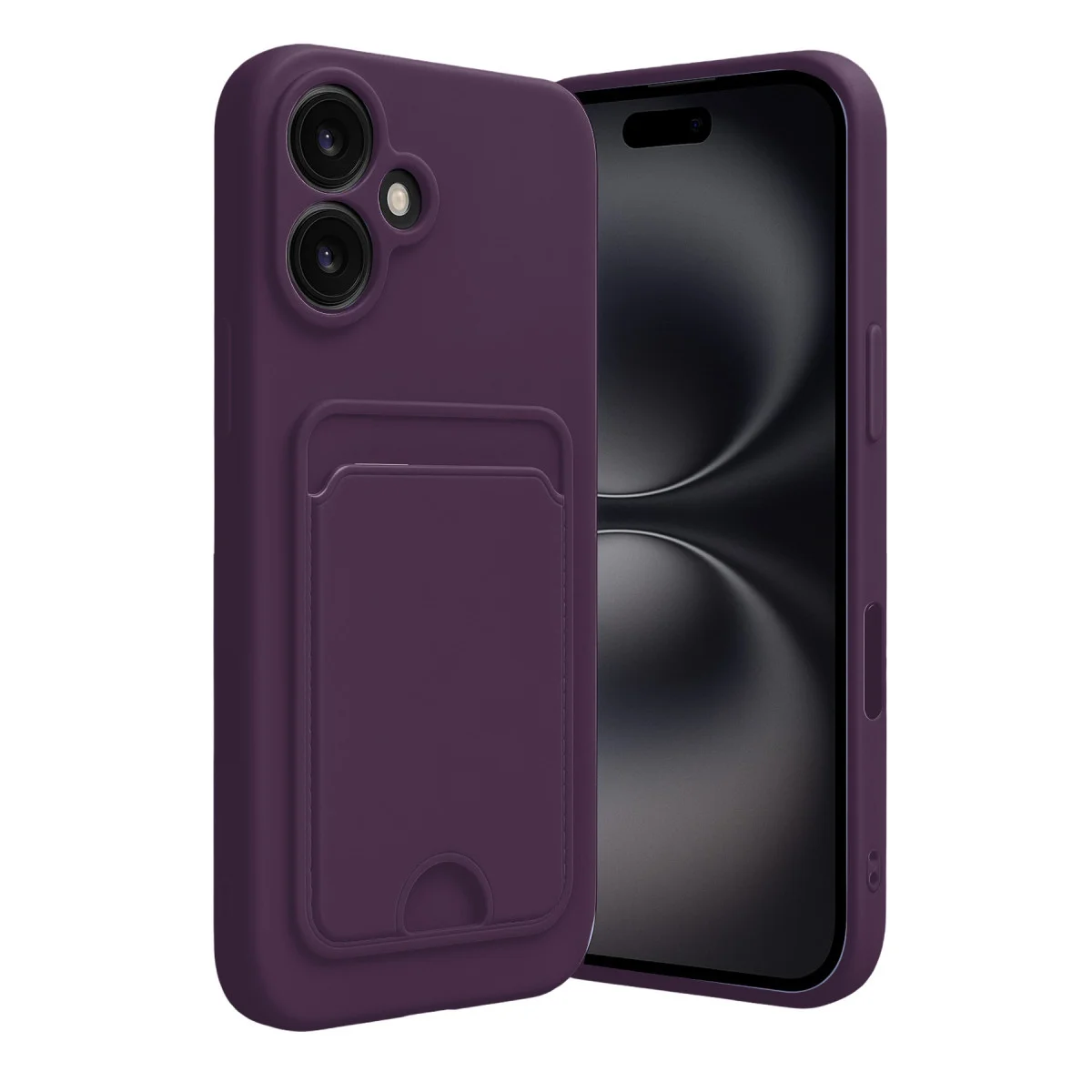 iPhone 16 Kılıf Kelvin Kartvizitli Silikon Derin Mor - Premium Korumalı Kılıf Fiyatı, Yorumları ve Özellikleri