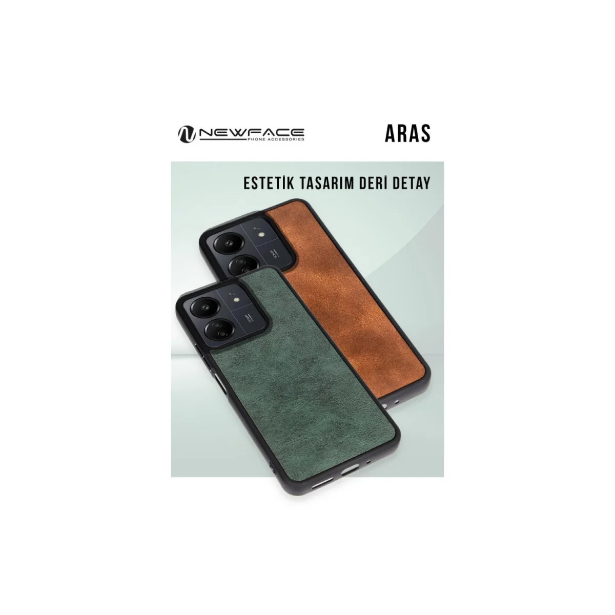iPhone 16 Plus Aras Deri Kapak - Lacivert Premium Deri Kılıf
