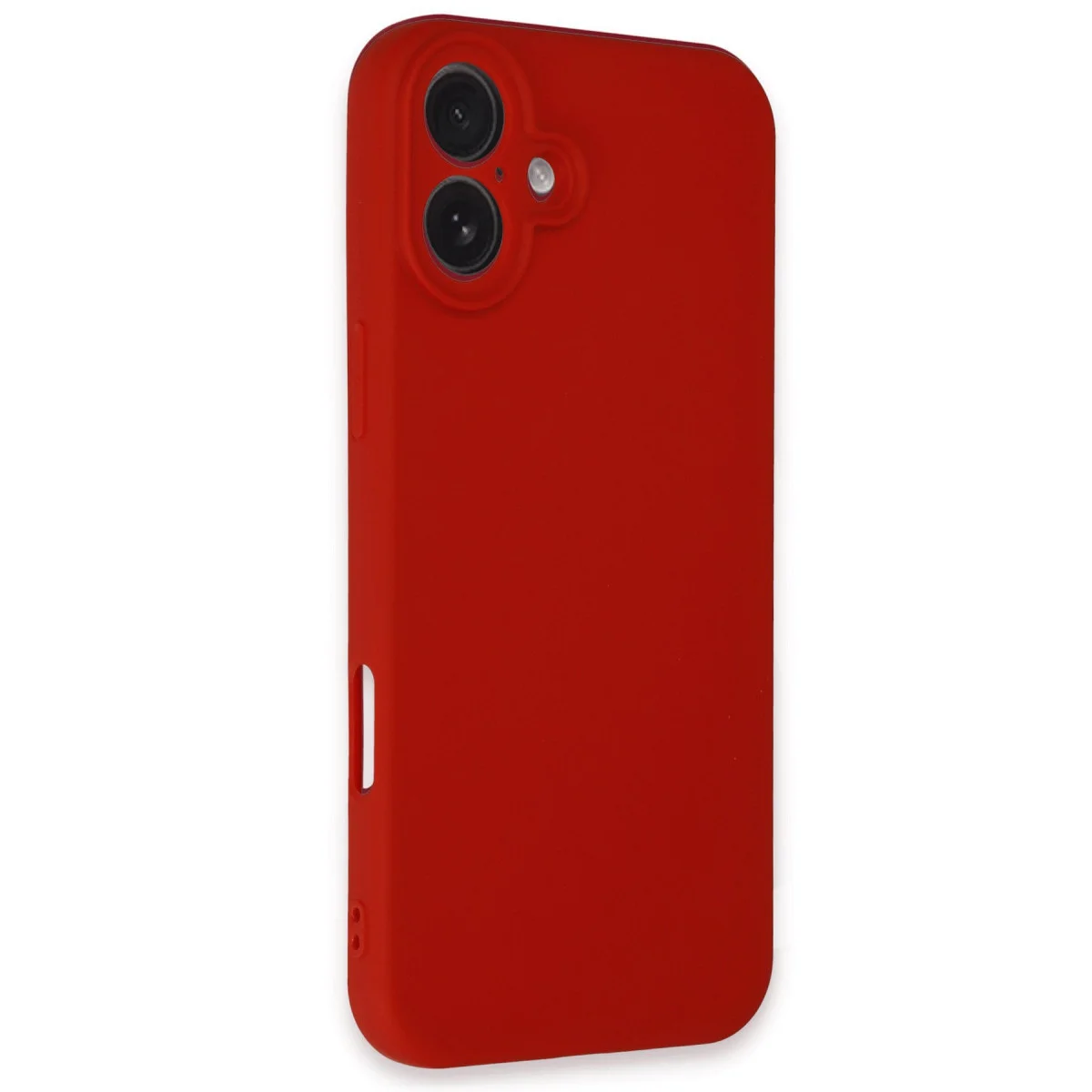iPhone 16 Plus First Silikon Kılıf - Kırmızı (Şıklık ve Maksimum Koruma)