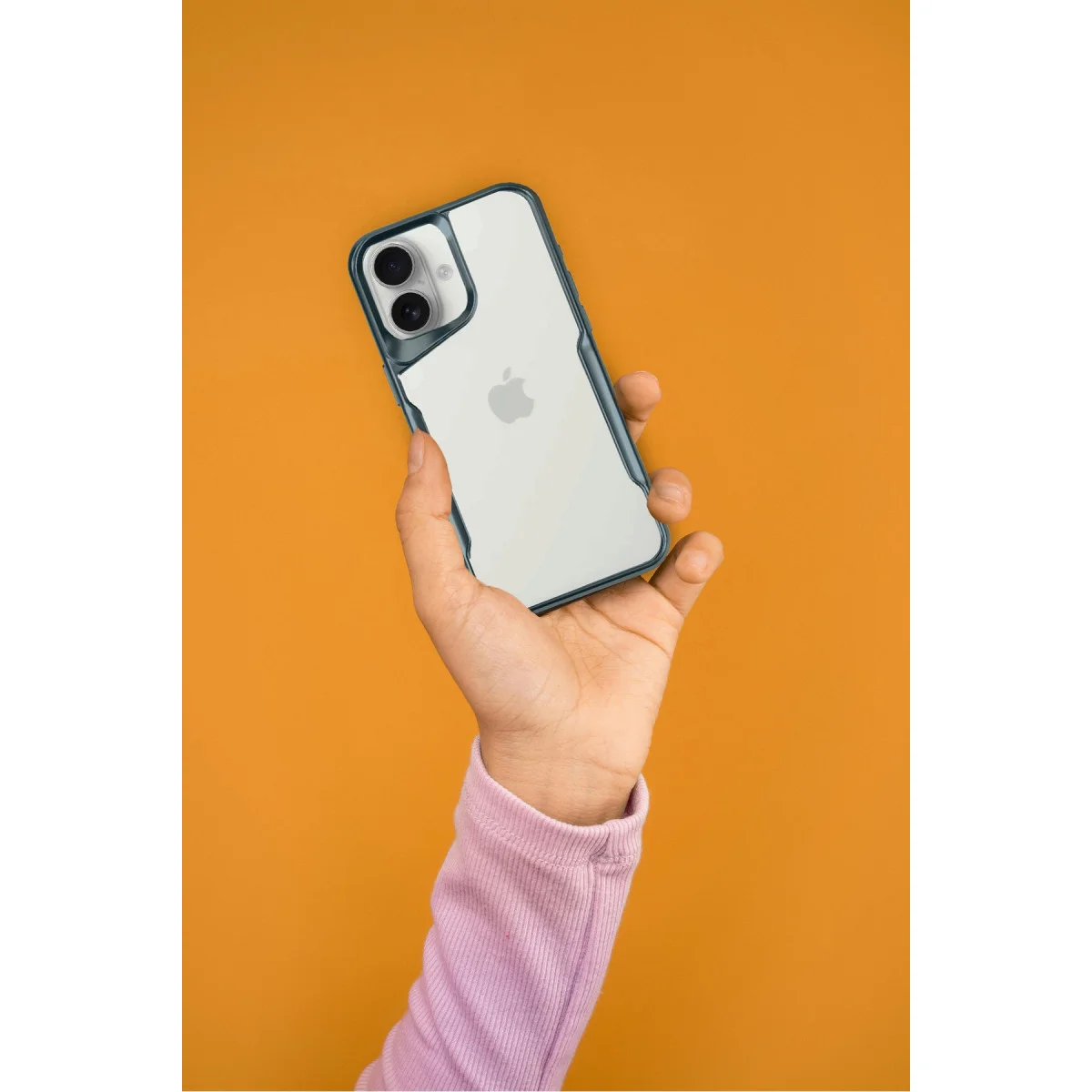 iPhone 16 Plus Turkuaz Silikon Kılıf - Boyı Serisi, Mat TPU ve Hafif Koruma