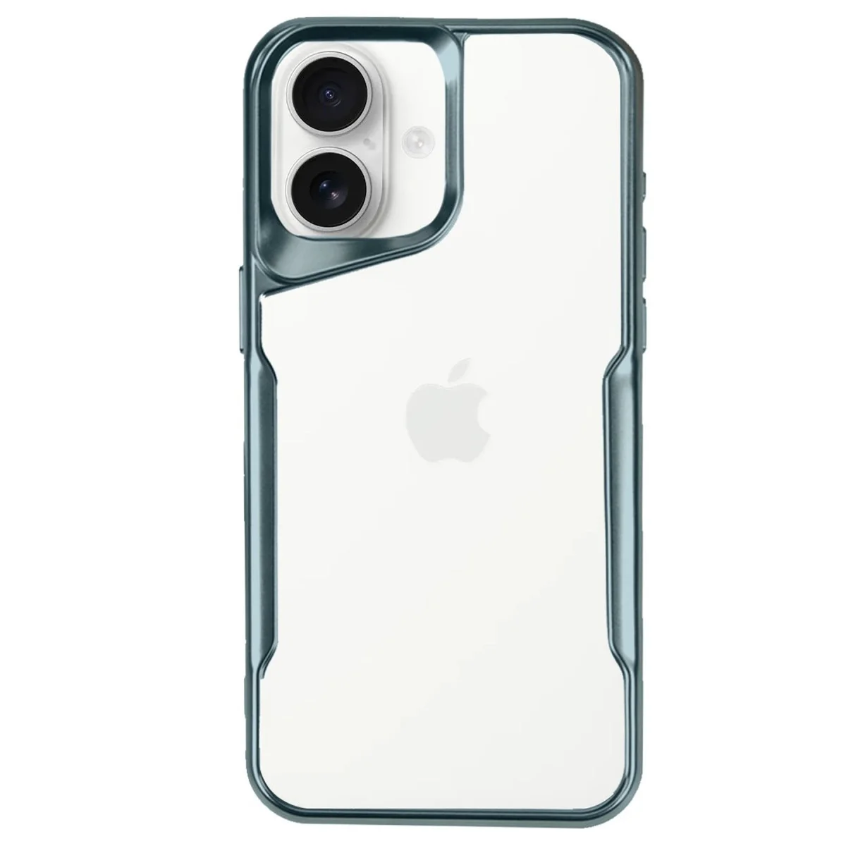 iPhone 16 Plus Turkuaz Silikon Kılıf - Boyı Serisi, Mat TPU ve Hafif Koruma