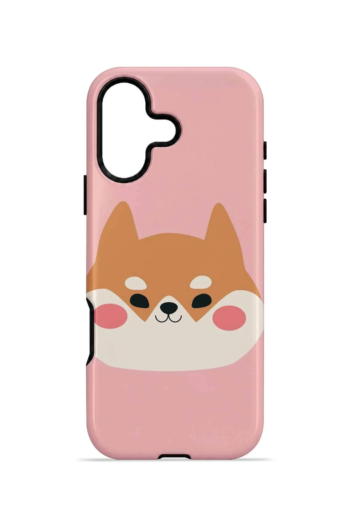 iPhone 16 Plus Vorian MagSafe Çift Katmanlı Shiba Köpekli Kılıf - Görsel 4