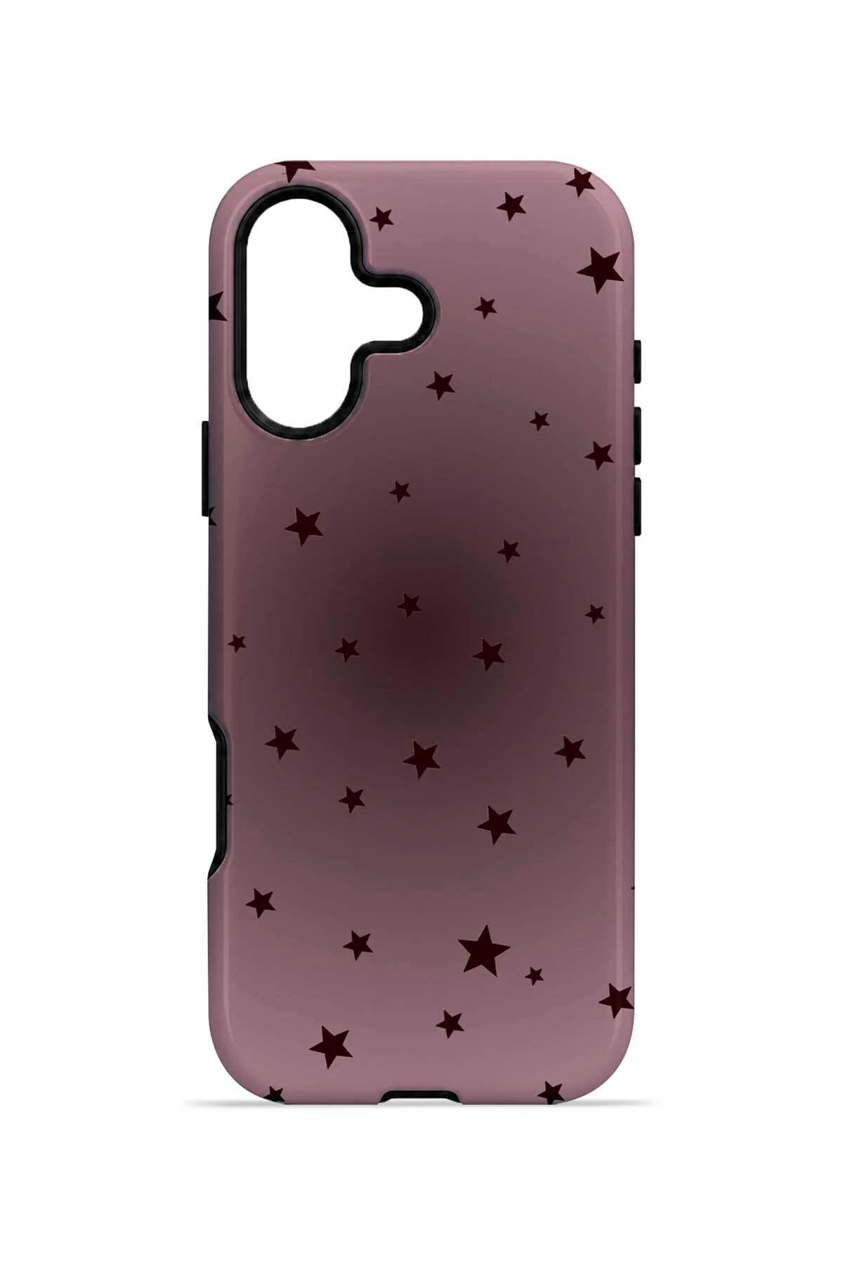 iPhone 16 Plus Vorian Çift Katmanlı Rose Star Dust Kılıf - Görsel 4