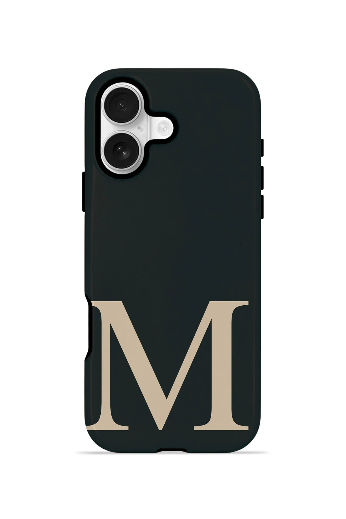 iPhone 16 Plus Vorian Çift Katmanlı Korumalı Kılıf Noir Beige M