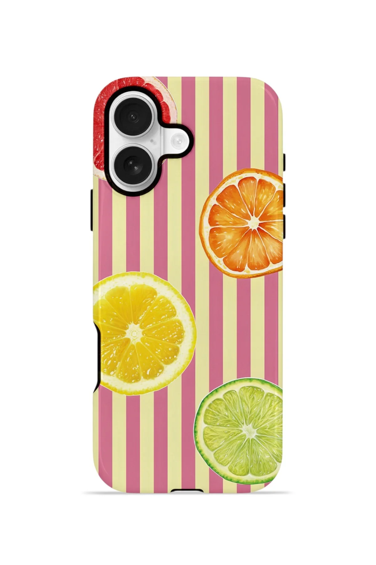 iPhone 16 Plus Vorian Çift Katmanlı MagSafe Kılıf Citrus Fiesta Stripe Fiyatı, Yorumları ve Özellikleri