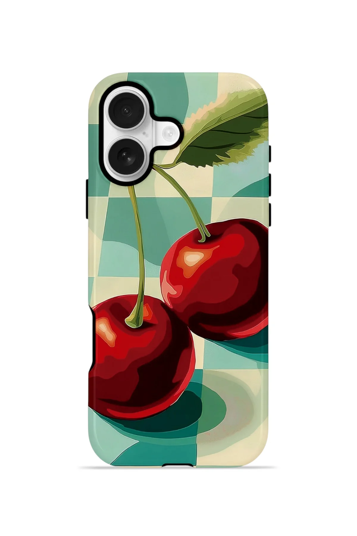 iPhone 16 Plus Vorian Yough Magsafe Kılıf Retro Cherry Pop