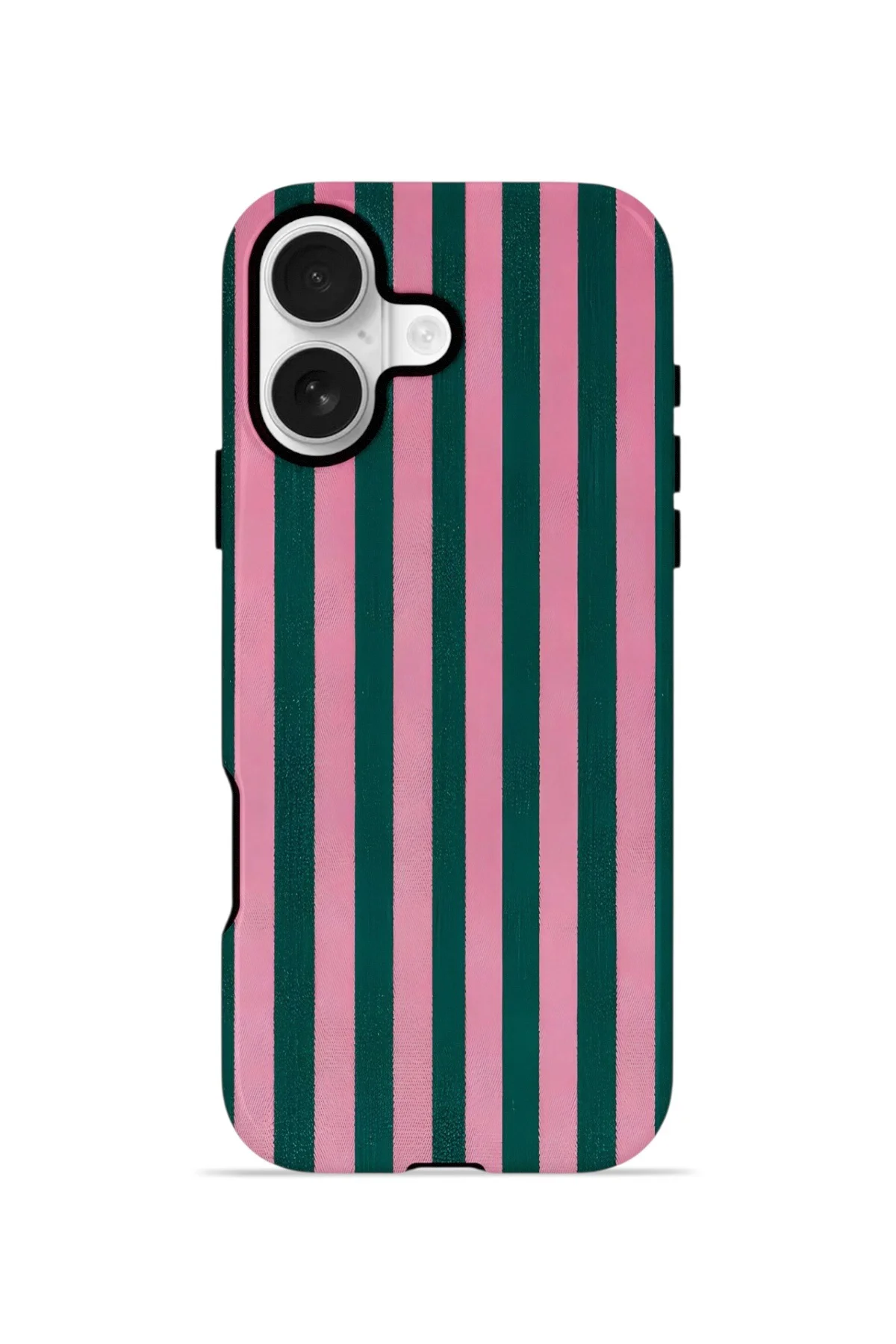 iPhone 16 Plus Vorian Çift Katmanlı Kılıf Pink Navy Cabana