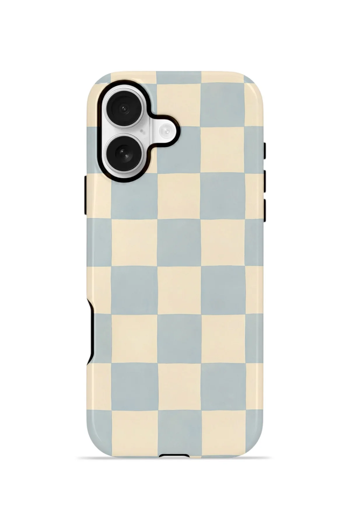iPhone 16 Plus Vorian Yough Magsafe Kılıf Powder Blue Checker