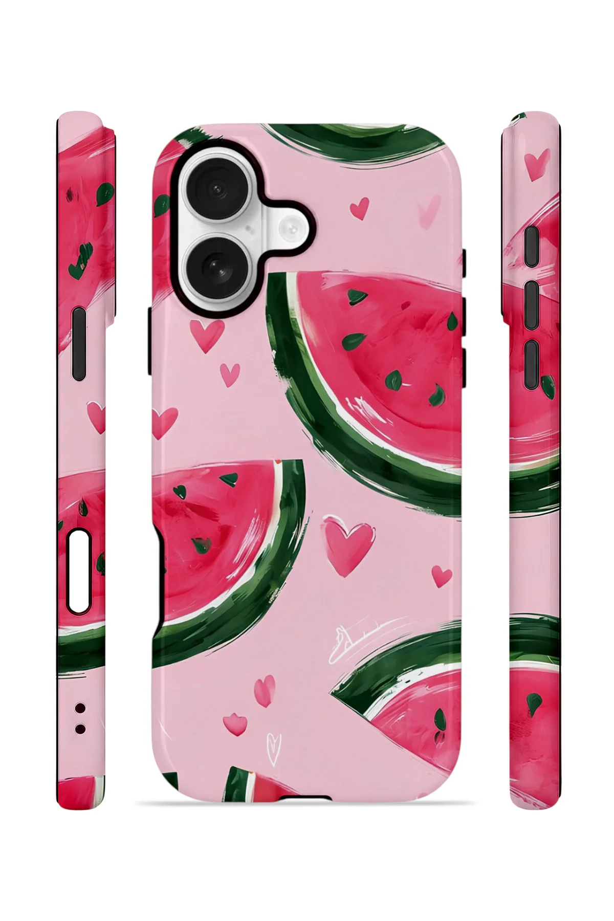iPhone 16 Plus Vorian Çift Katmanlı MagSafe Kılıf Watermelon Hearts Fiyatı, Yorumları ve Özellikleri