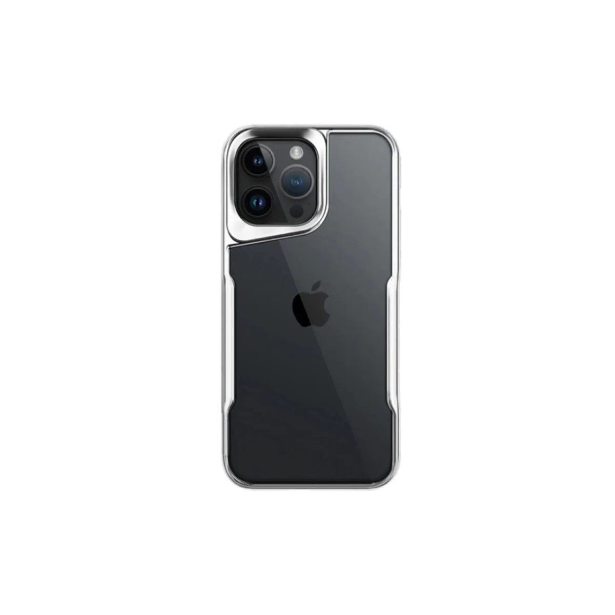 iPhone 16 Pro Boyi Silikon Kılıf - Gümüş (Ultra Hafif & Kaymaz)