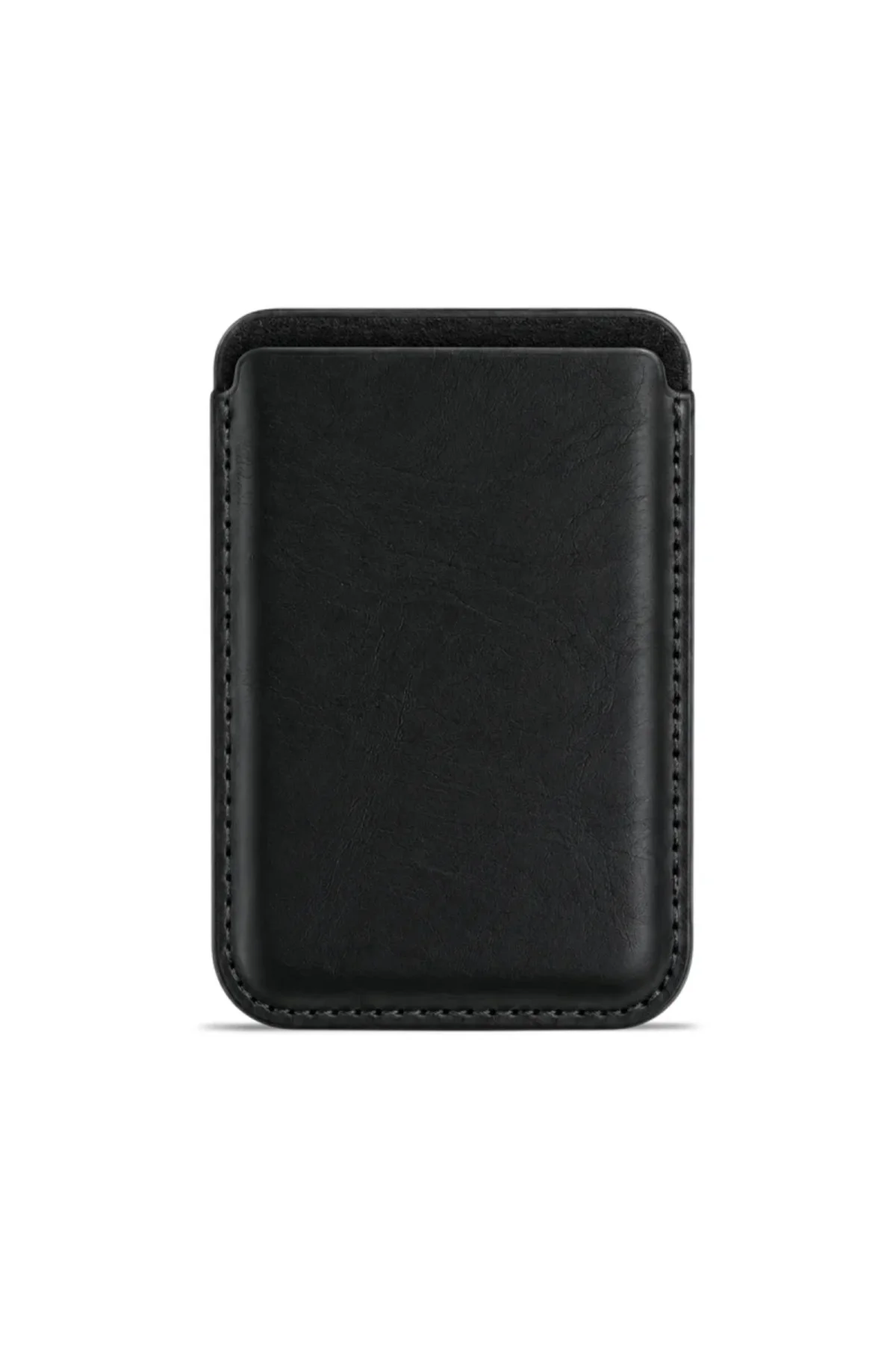 iPhone 16 Pro Heritage Hakiki Deri Cüzdan Magsafe Noir Siyah