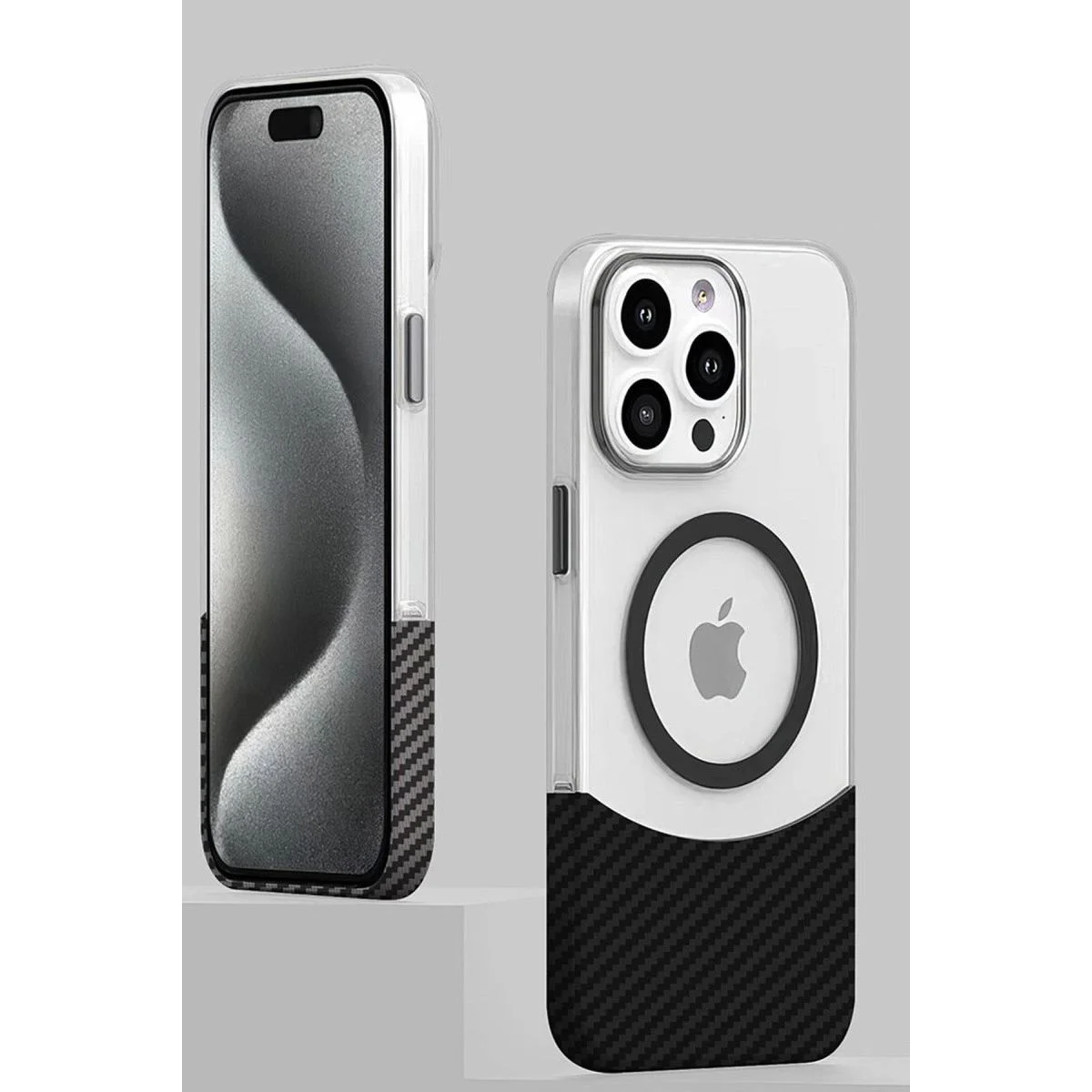 iPhone 16 Pro ile Uyumlu Carbon Puzzle Magsafe Kapak - Desert | Karbon Fiber Koruma iPhone 16 Pro ile Uyumlu Carbon Puzzle Magsafe Kapak - Desert | Karbon Fiber Koruma