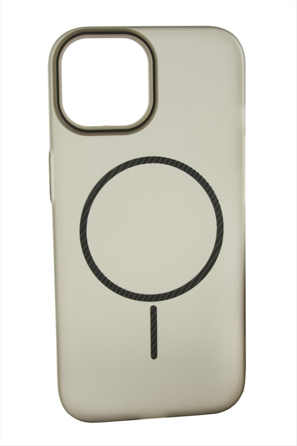 iPhone 16 Pro Max Buzlu Magsaff Kapak Kılıf