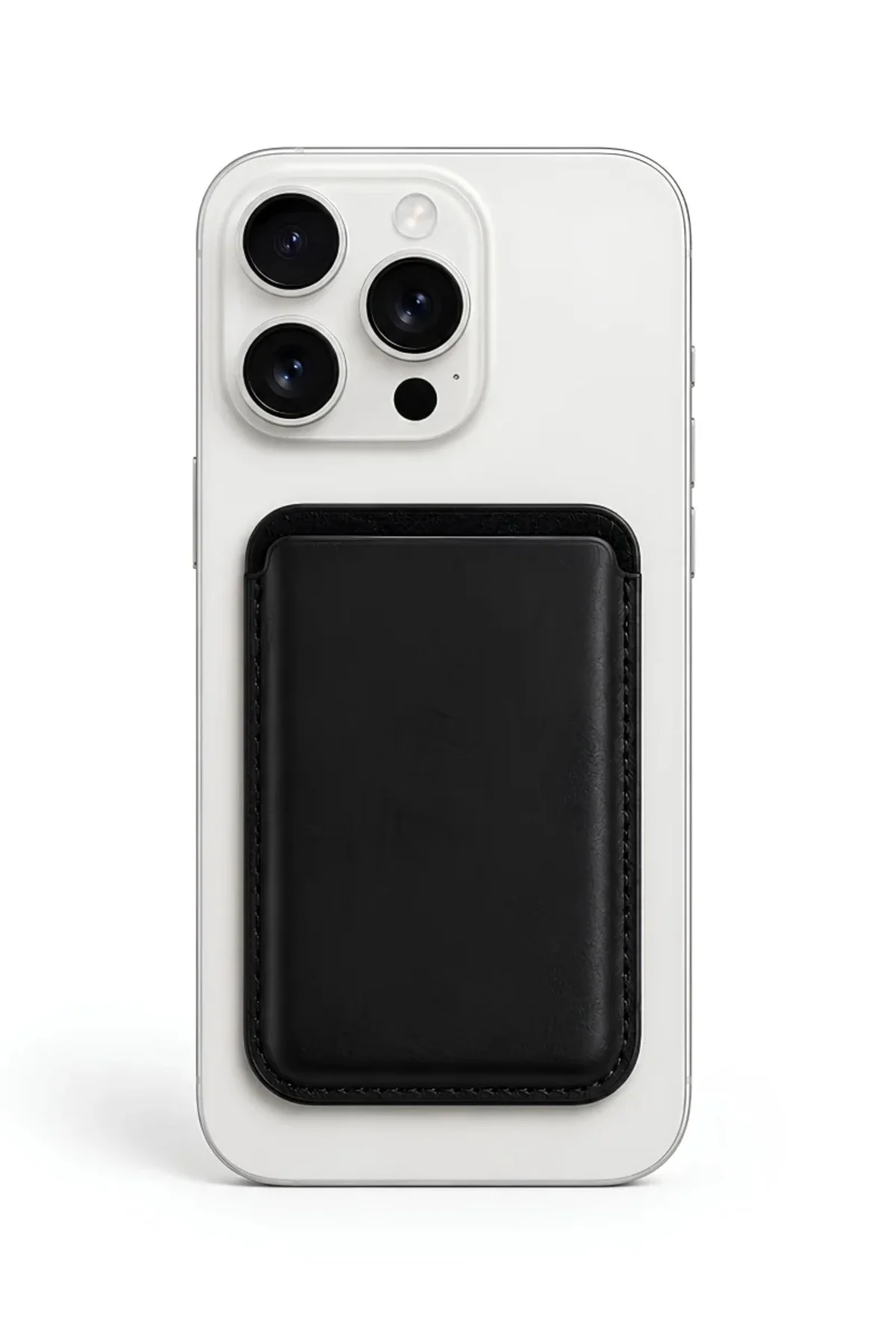 iPhone 16 Pro Max Heritage Hakiki Deri Cüzdan Magsafe Vintage Kahverengi