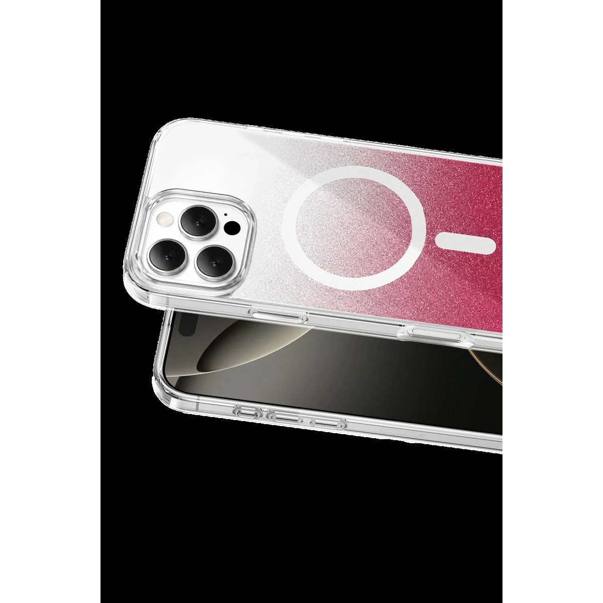iPhone 16 Pro Max ile Uyumlu Sora Simli Magsafe Kılıf - Kırmızı | Parmak İzi Bırakmaz Fiyatı, Yorumları ve Özellikleri