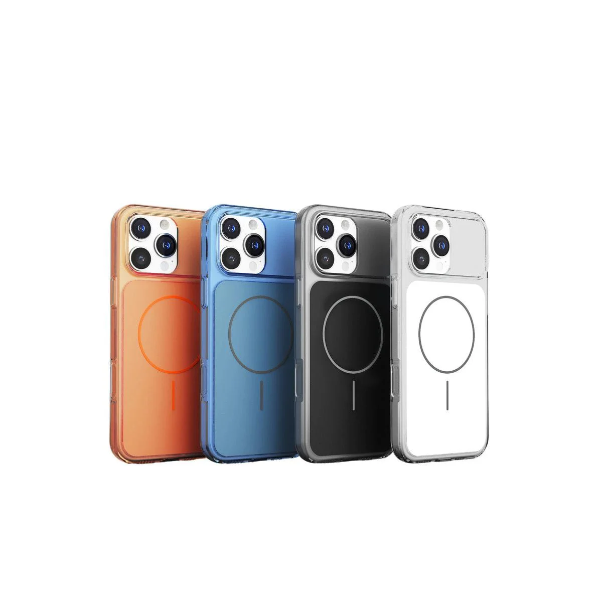 iPhone 16 Pro Max ile Uyumlu Bruma MagSafe Kılıf - Turuncu Şeffaf Koruma Fiyatı, Yorumları ve Özellikleri