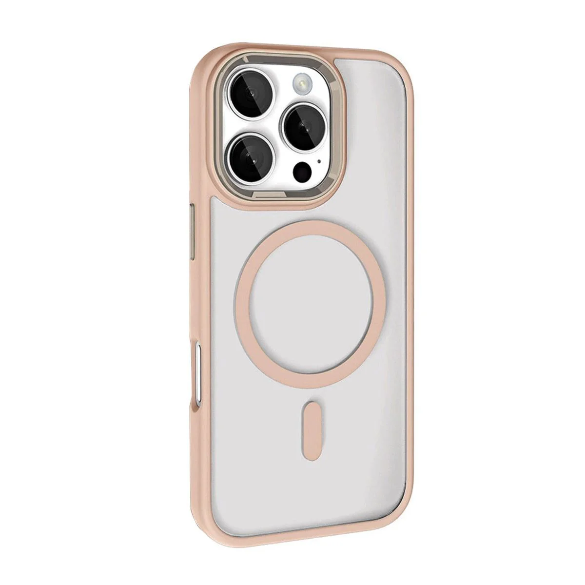 iPhone 16 Pro Max ile Uyumlu Terea MagSafe Kılıf - Gold iPhone 16 Pro Max ile Uyumlu Terea MagSafe Kılıf - Gold